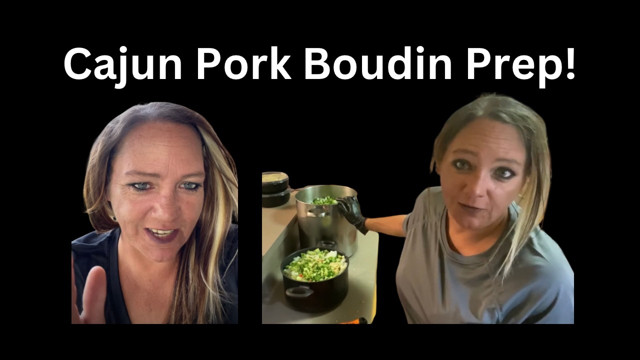 Cajun Pork Boudin!