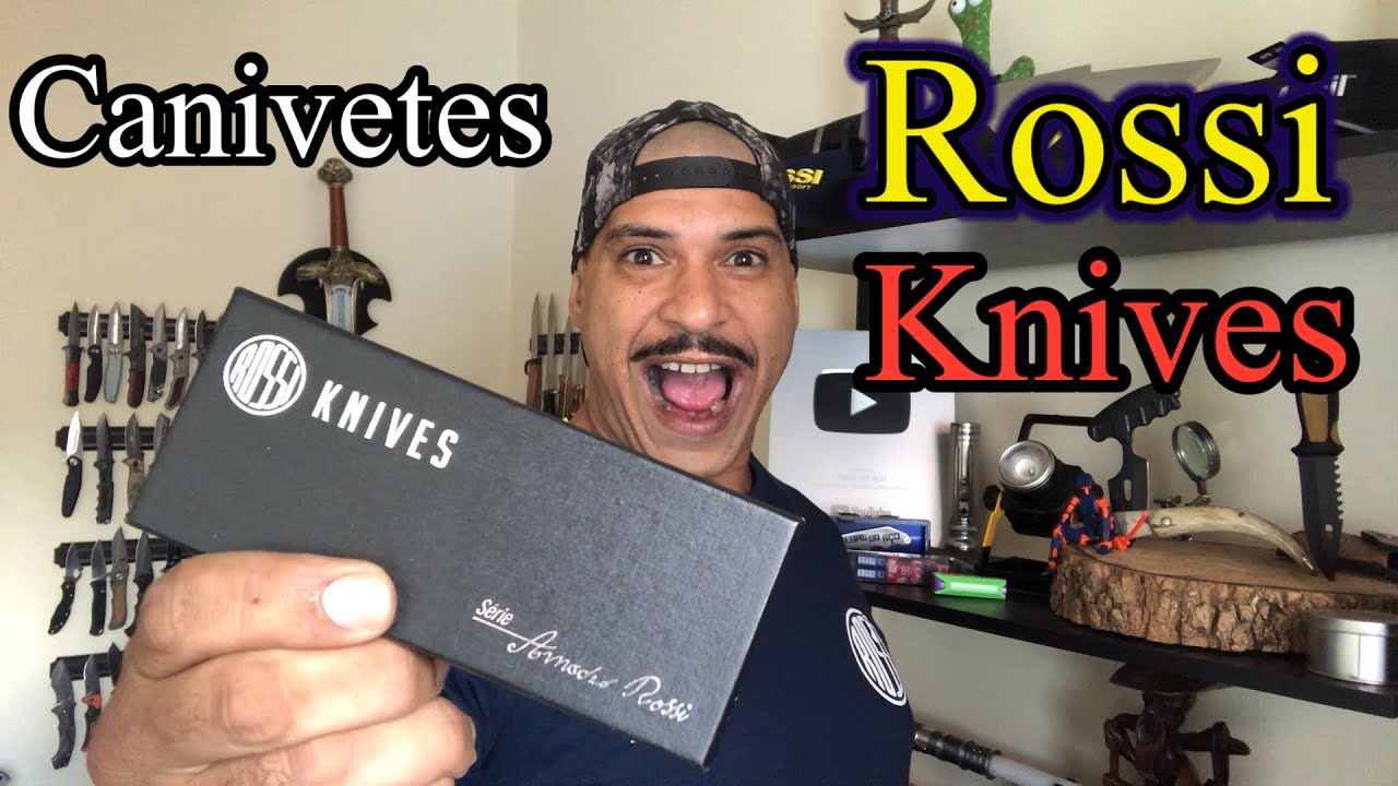 CANIVETES ROSSI [CONHEÇA OS NOVOS MODELOS] #febredoaco #edc #cutelaria #rossi #canivete