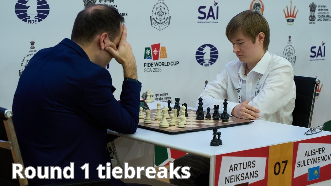 Heart-Stopping Moments in the FIDE World Cup Tiebreaks!