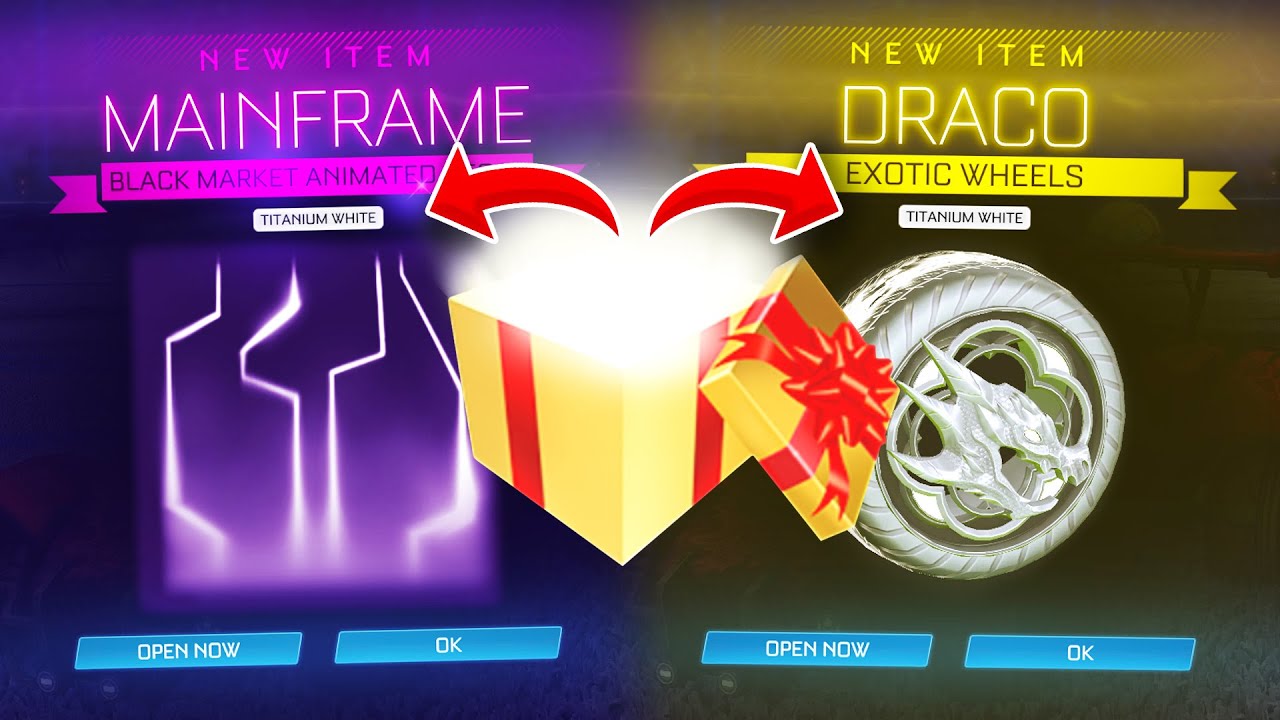 BEST GOLDEN GIFT 22 Items On Rocket League!