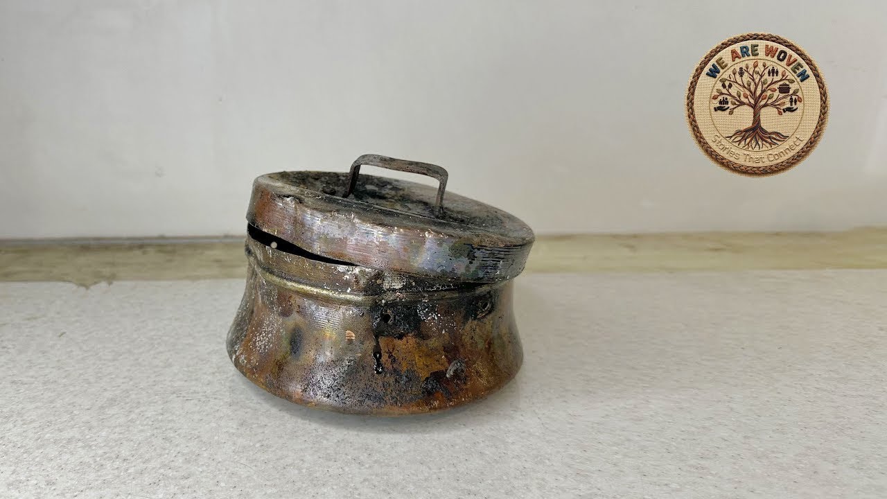 Antique Copper Pot - Perfect Restoration