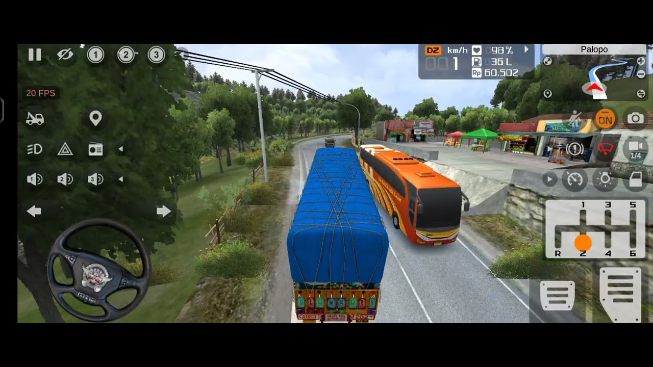OVER-LOAD TRUCK 🚛 DANGEROUS TURN CHALLENGE😱||
