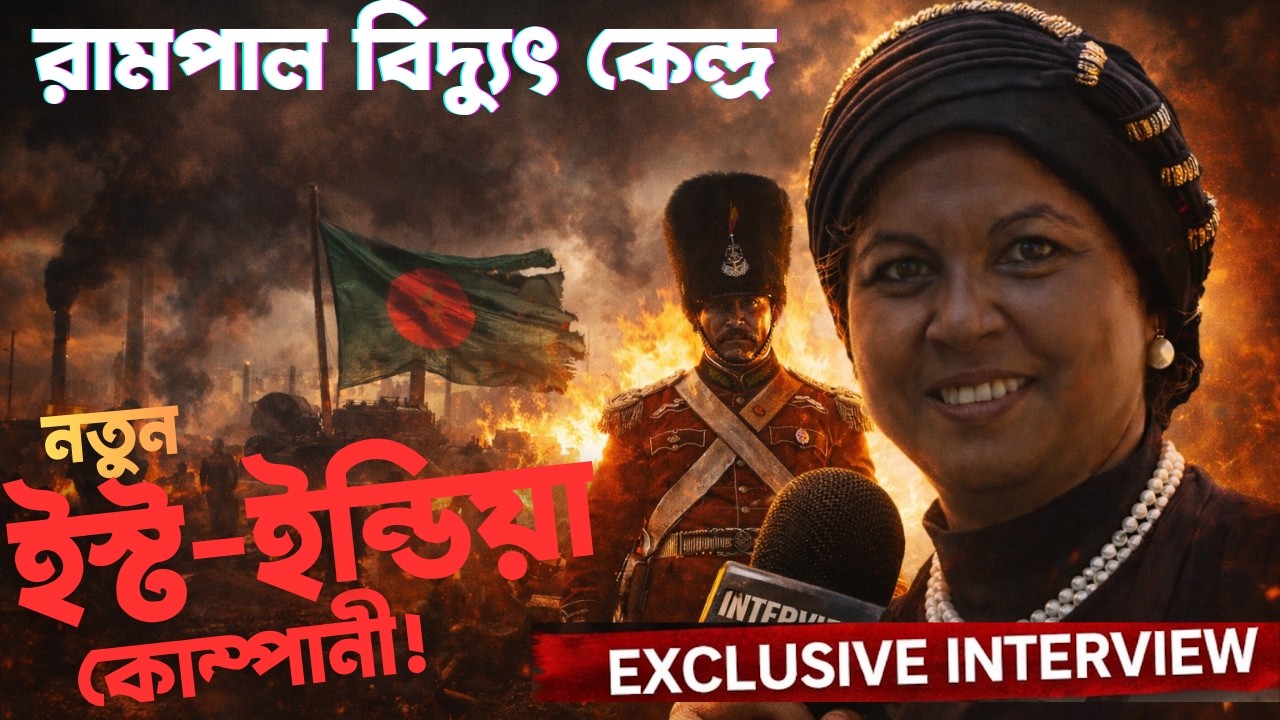 বাংলাদেশের রামপালে ভারতের নতুন ‘ইস্ট-ইন্ডিয়া’ কোম্পানী! Sabina Ahmed | Republic TV USA