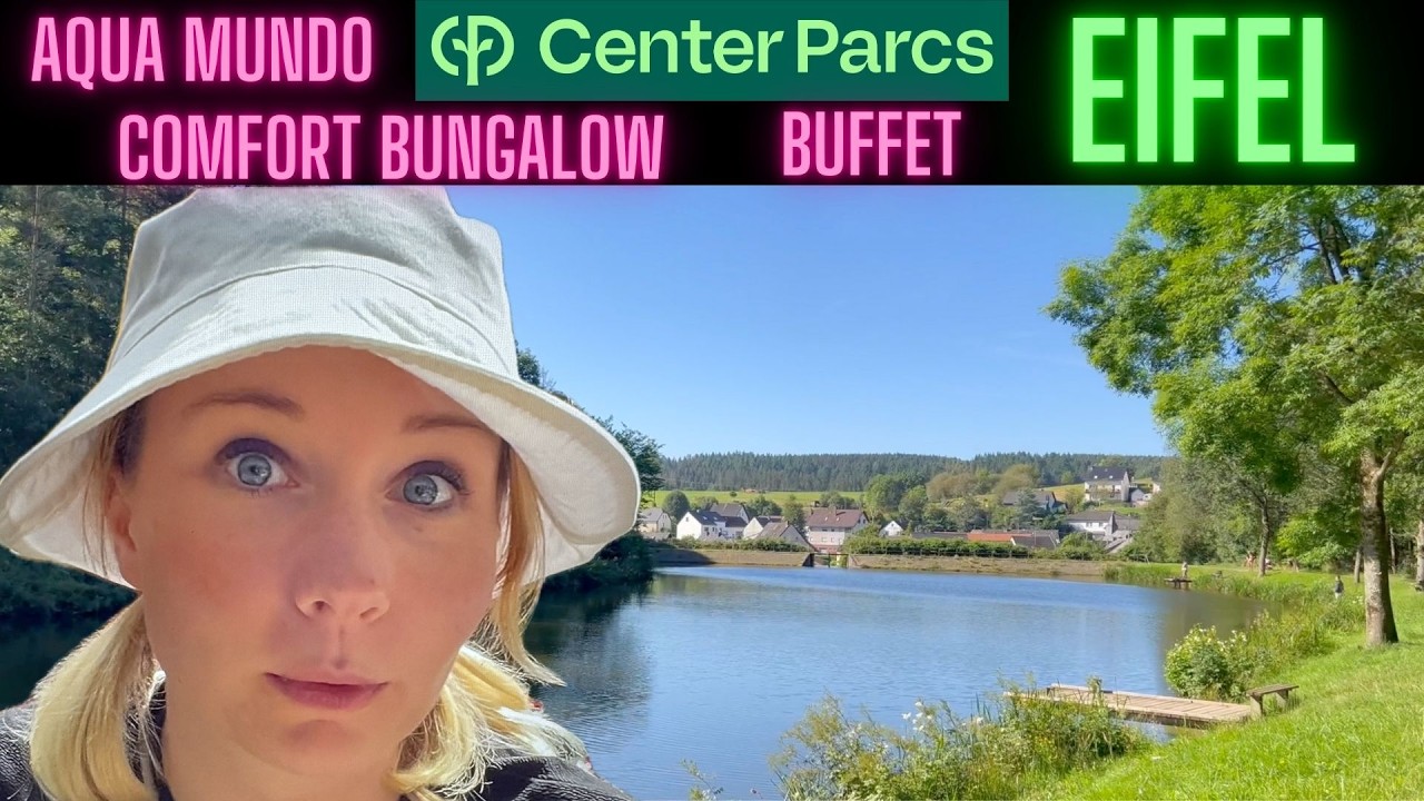 CENTER PARCS EIFEL XXL VLOG / Aqua Mundo Review / Comfort Bungalow / Market Dome / Buffet Restaurant