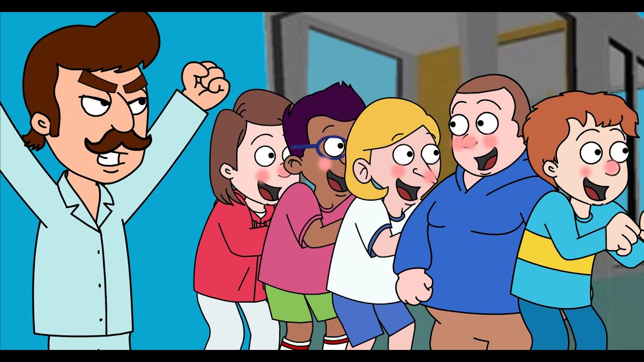 Horrid Henry Crashes Mr. Peterson Train/Grounded Huge Time
