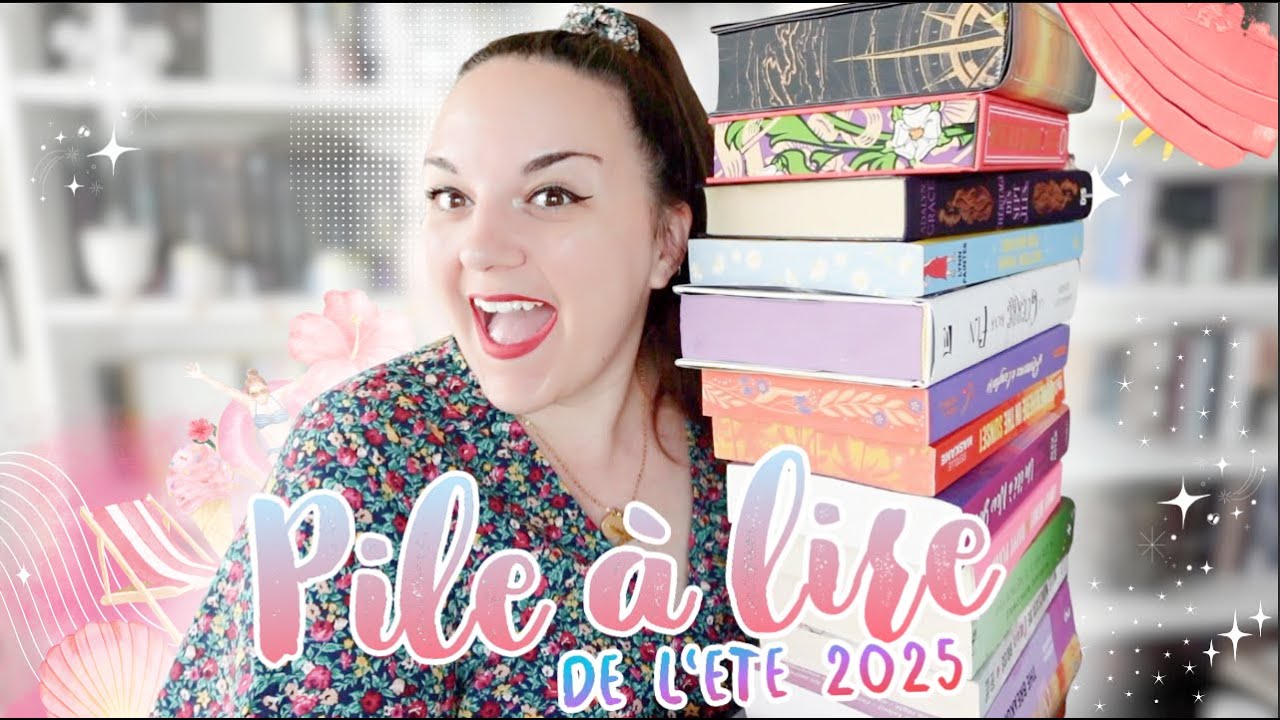 🏖️ ma pile à lire de l'été l éditions 2025