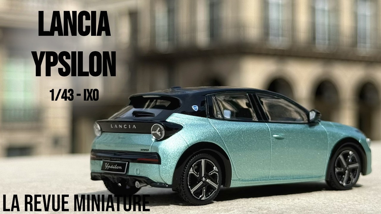 The Lancia Ypsilon, star of the IXO 1/43 scale catalog - The miniature review