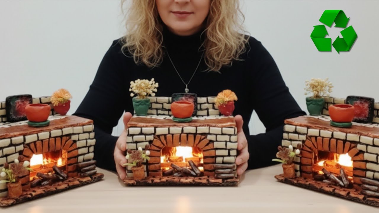 Посмотрите, что я сделал из старого телефона и кусков картона. Потрясающая идея переработки.
