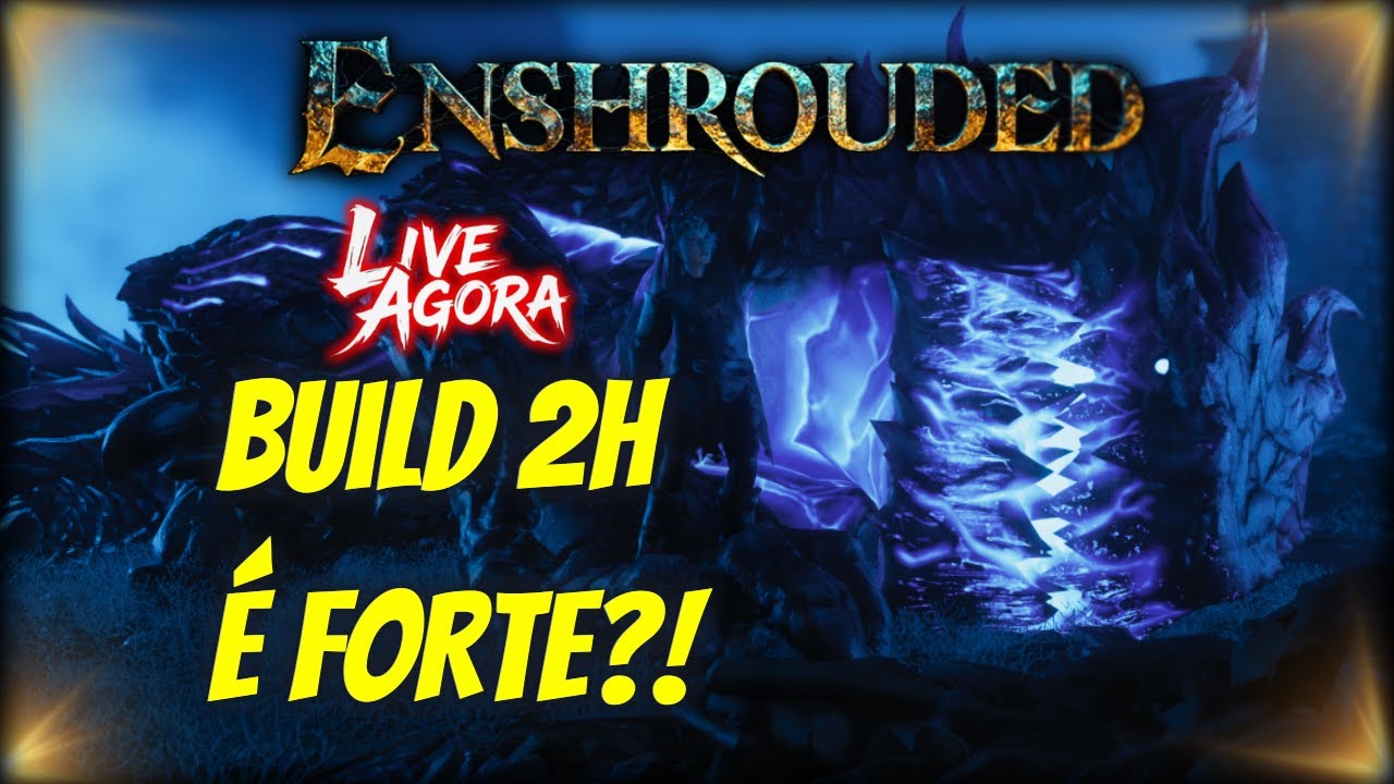 💪 BUILD 2H É FORTE NO ENSHROUDED? 🔥 Teste AO VIVO | DAY 6 🔴