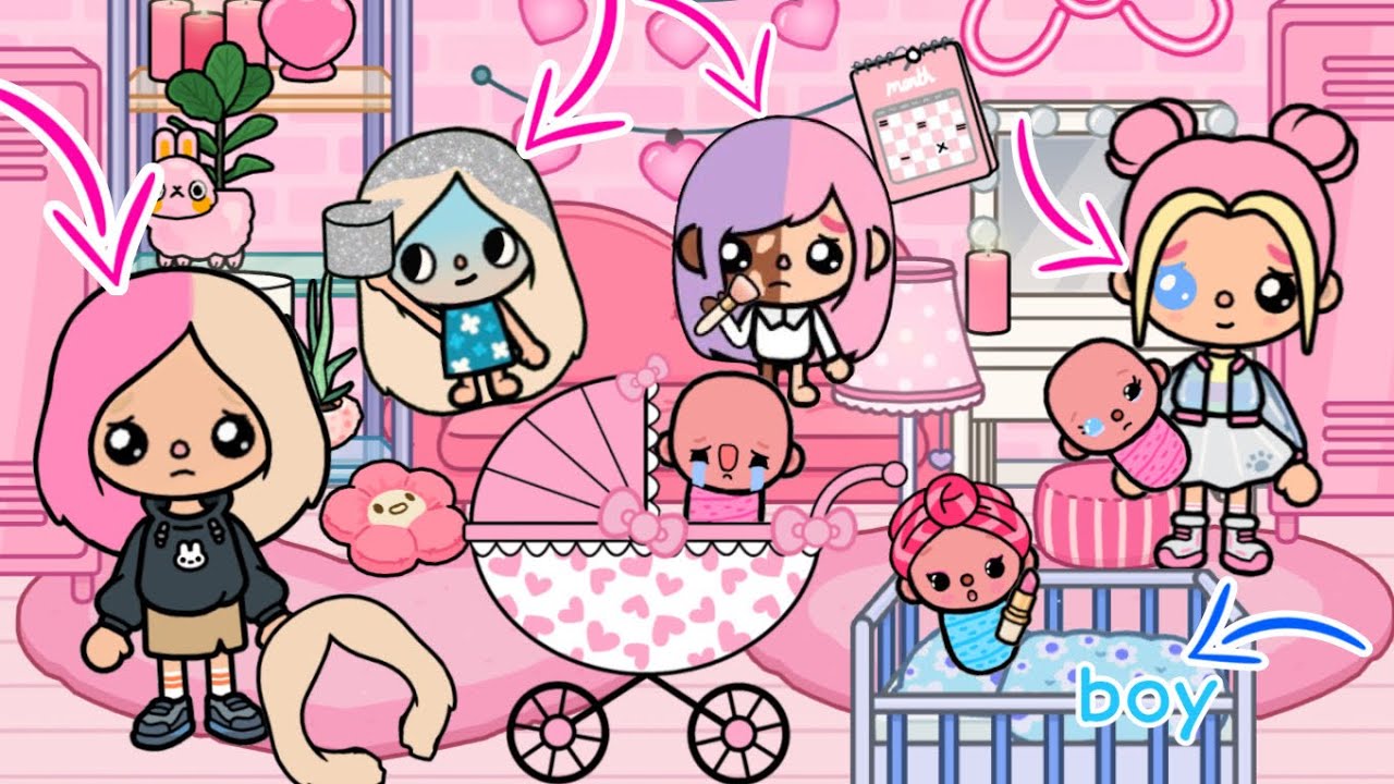 Not like Everyone 🥺COMPILATION💛🥺/Toca sad stories😭/ Toca boca🥺