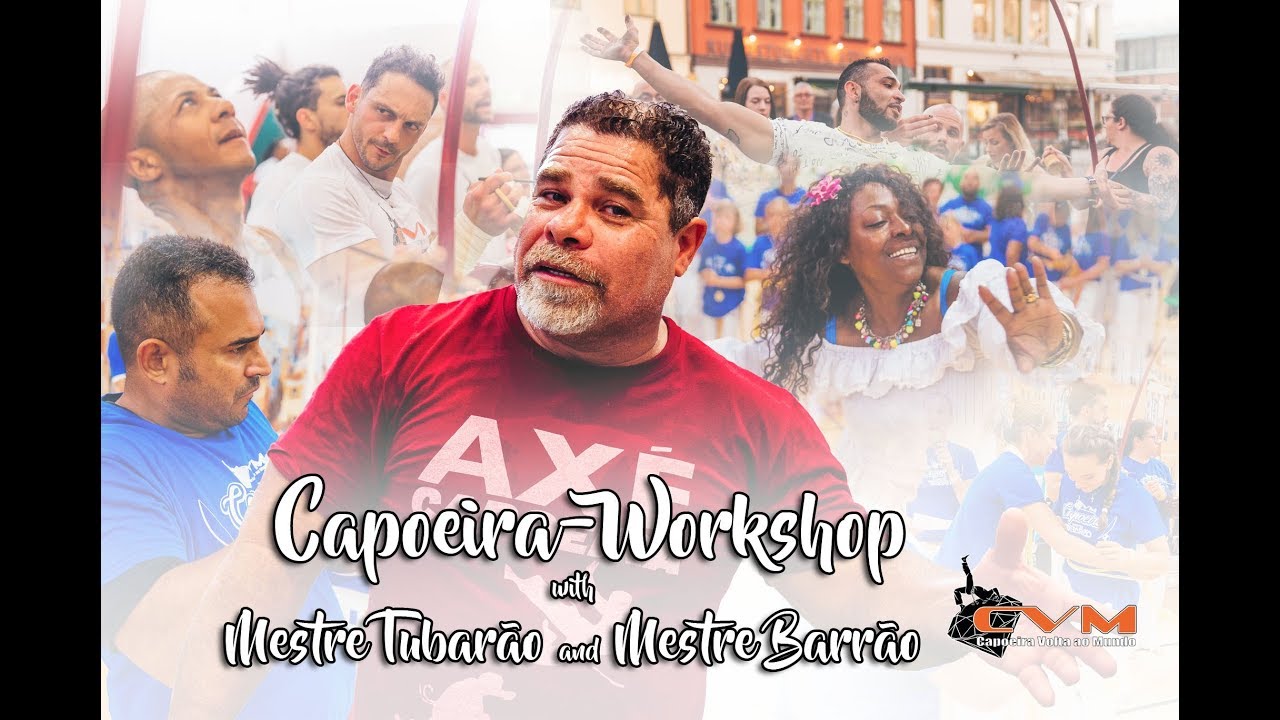 Capoeira-workshop with Mestre Tubarão and Mestre Barrão!