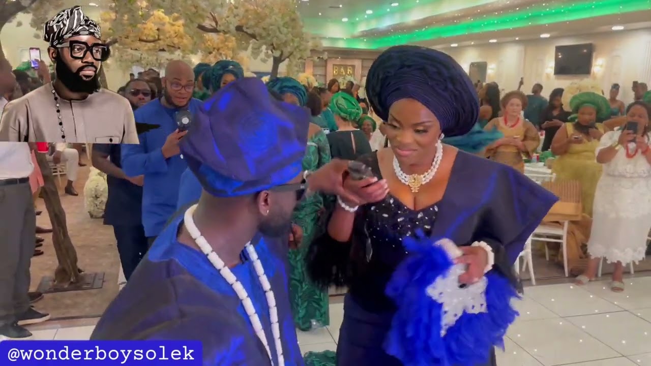 Solek For Grand Entrance of Anne and Jermaine at Prince and Princess Banqueting,London on 8th Sep 23