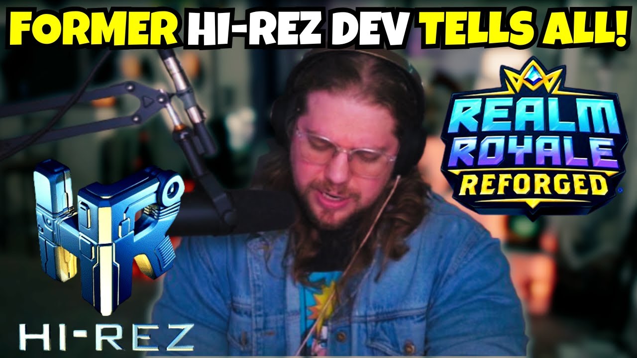 Former Hi-Rez Developer THOR Talks About Getting Laid Off & REALM ROYALE Getting Shut Down.