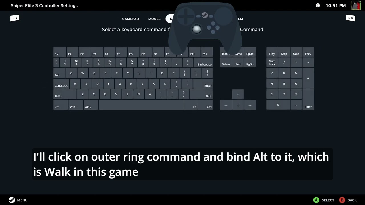 Analog like movement for WASD mapping in new Steam Big Picture Mode