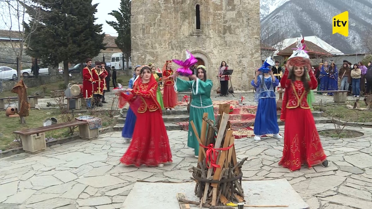 Şəkinin Kiş kəndində Yel çərşənbəsi