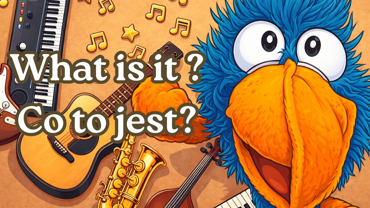 What is it? Co to jest? Zagadki o Instrumentach / Instrument riddles / Bright Start Bilingual