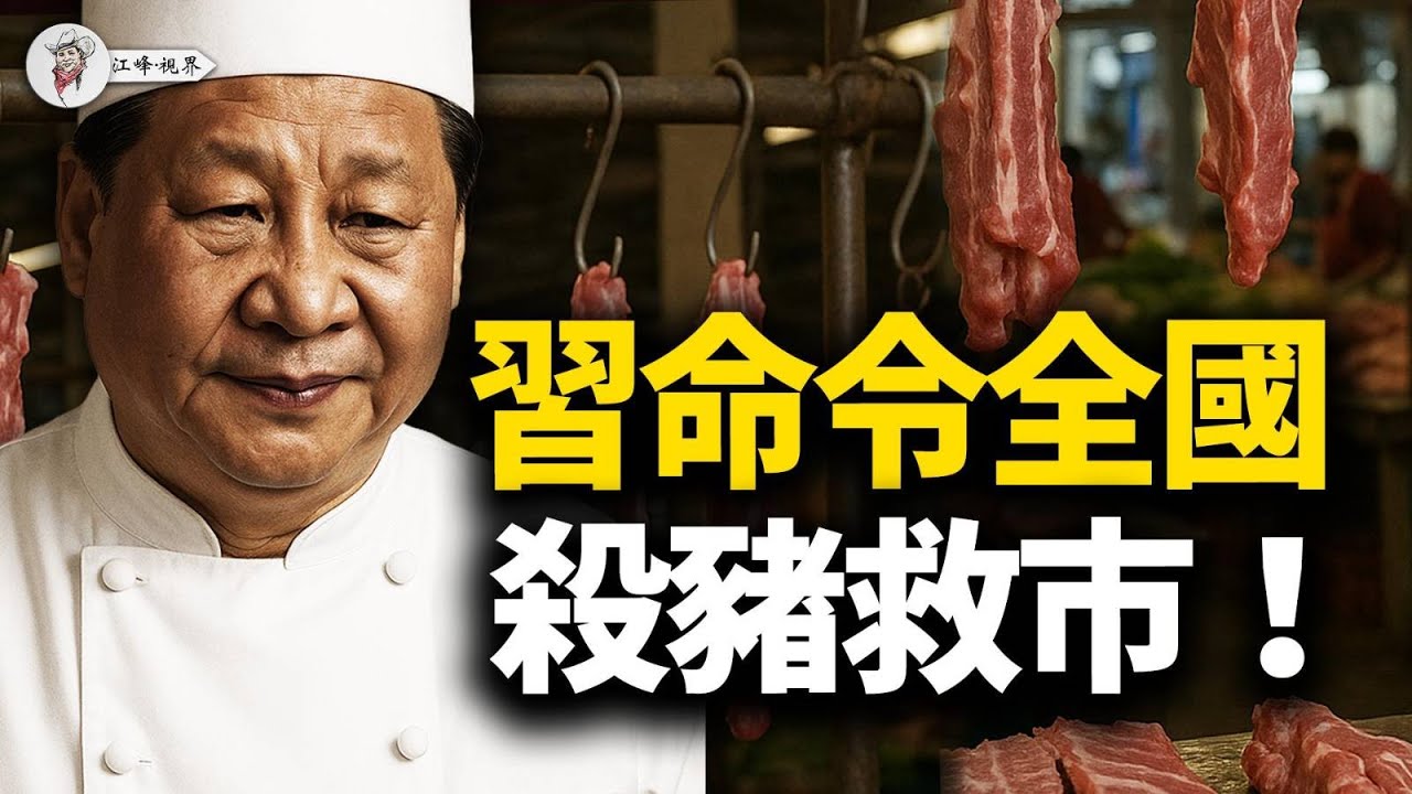 習近平重啟計劃經濟：為救通縮，上演「殺豬救市」鬧劇！易會滿父子成祭品，引爆金融圈大地震！詳解：中共的一場從交易所打到菜市場的戰爭！【江峰視界20250912第175期】