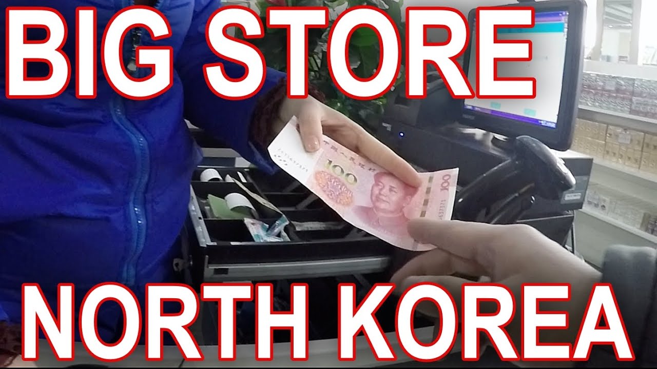 BIG STORE in Pyongyang, North Korea (uncut)