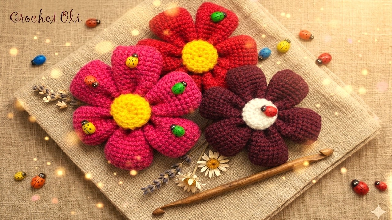 How to crchet the cutest decor / Как связать самый милый декор #olicrochet