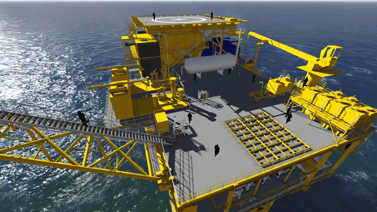 3D Animation of an Offshore Facility in Peninsular Malaysia