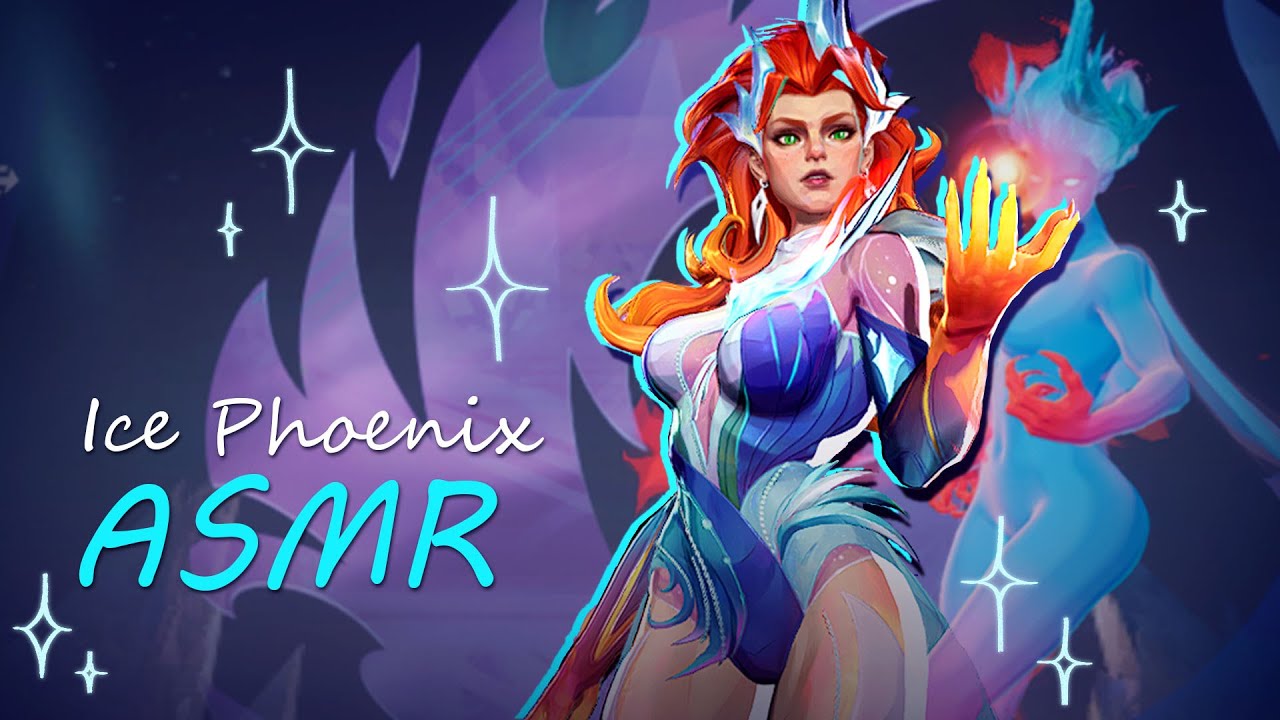 Marvel Rivals ASMR ✶⋆.˚ relaxing comp games w/ ice phoenix skin ♡ whispering, keyboard & clicking