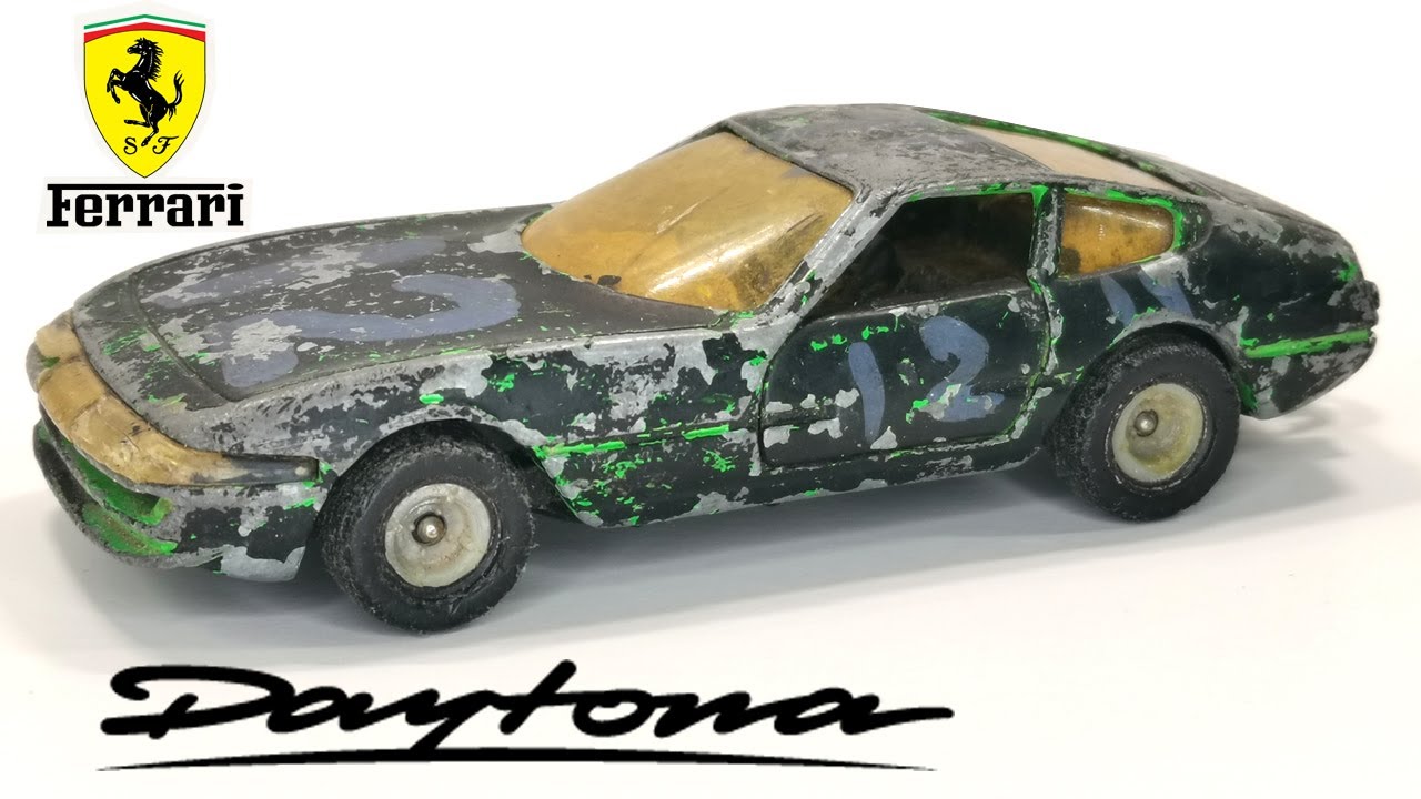 Corgi Ferrari Daytona № C 324, реновация по автомобилю из сериала 