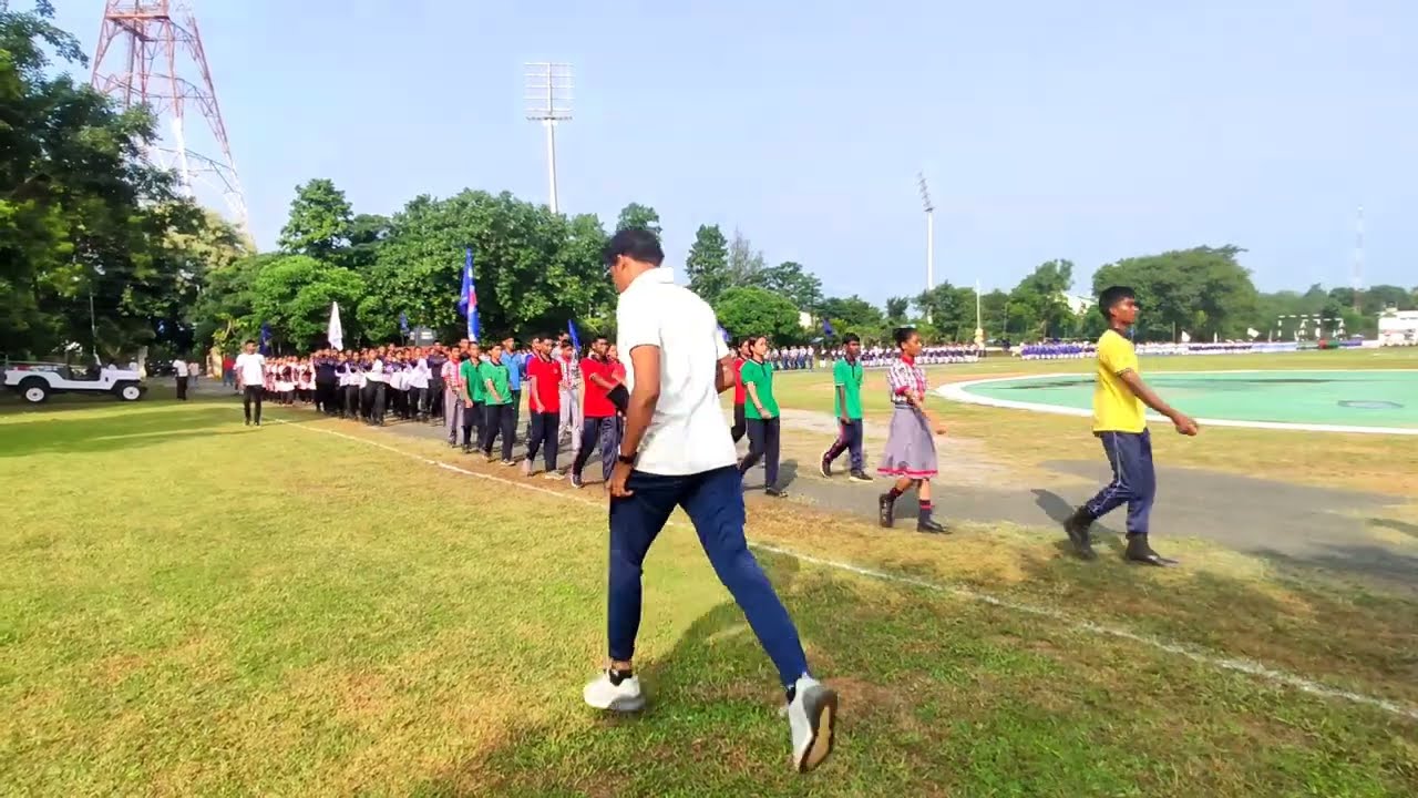 Behind the Banners: The Magic of Baripada’s Parade Practice 2024!  Independence Day 2024