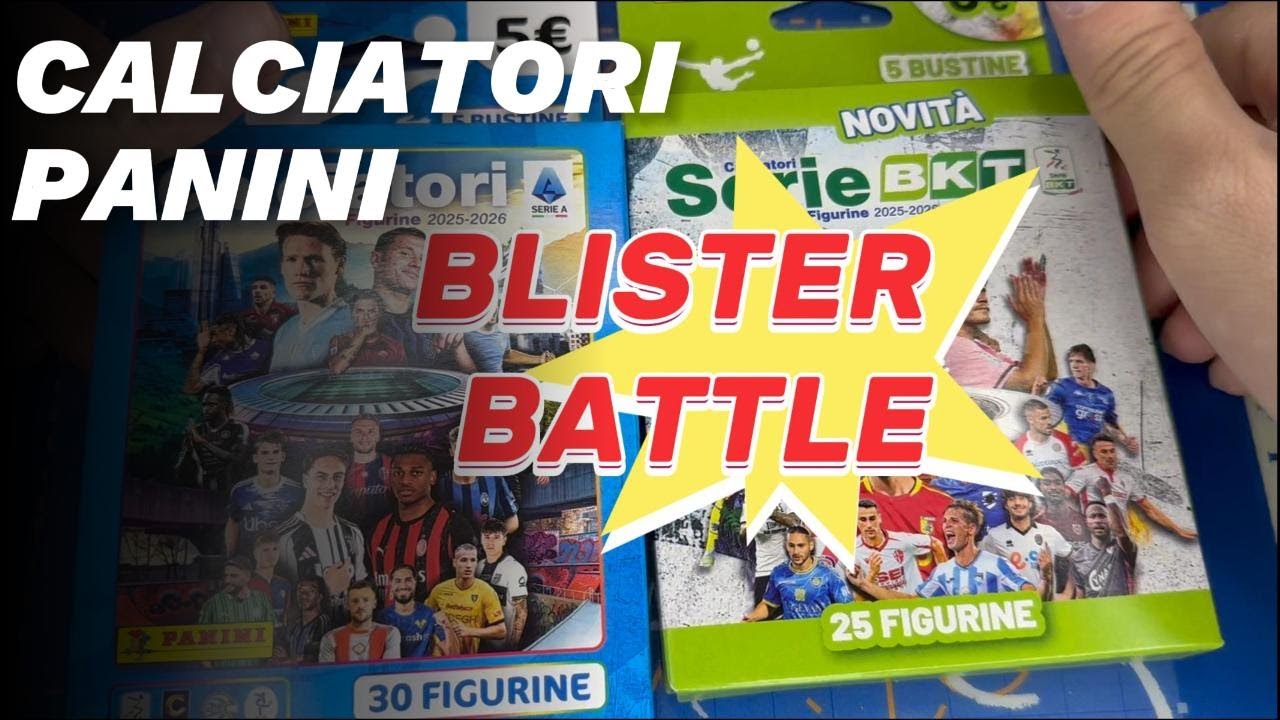Calciatori Panini Blister Battle