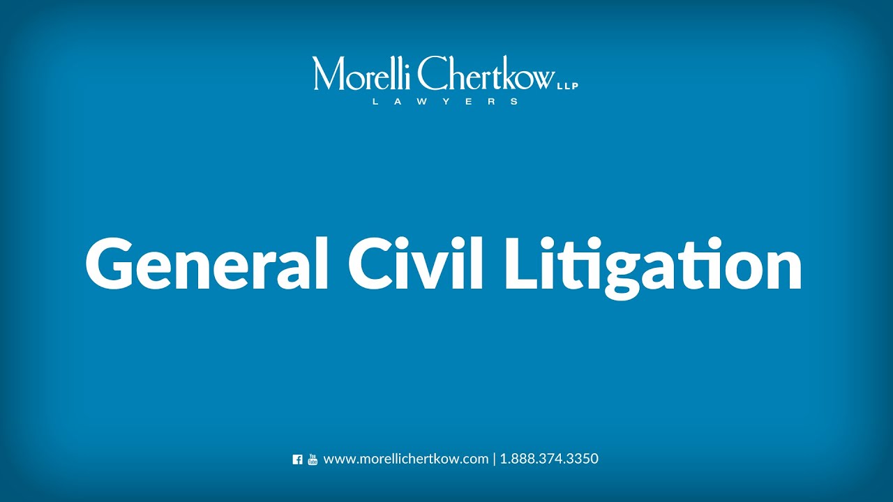 It's The Law Podcast Series - General Civil Litigation