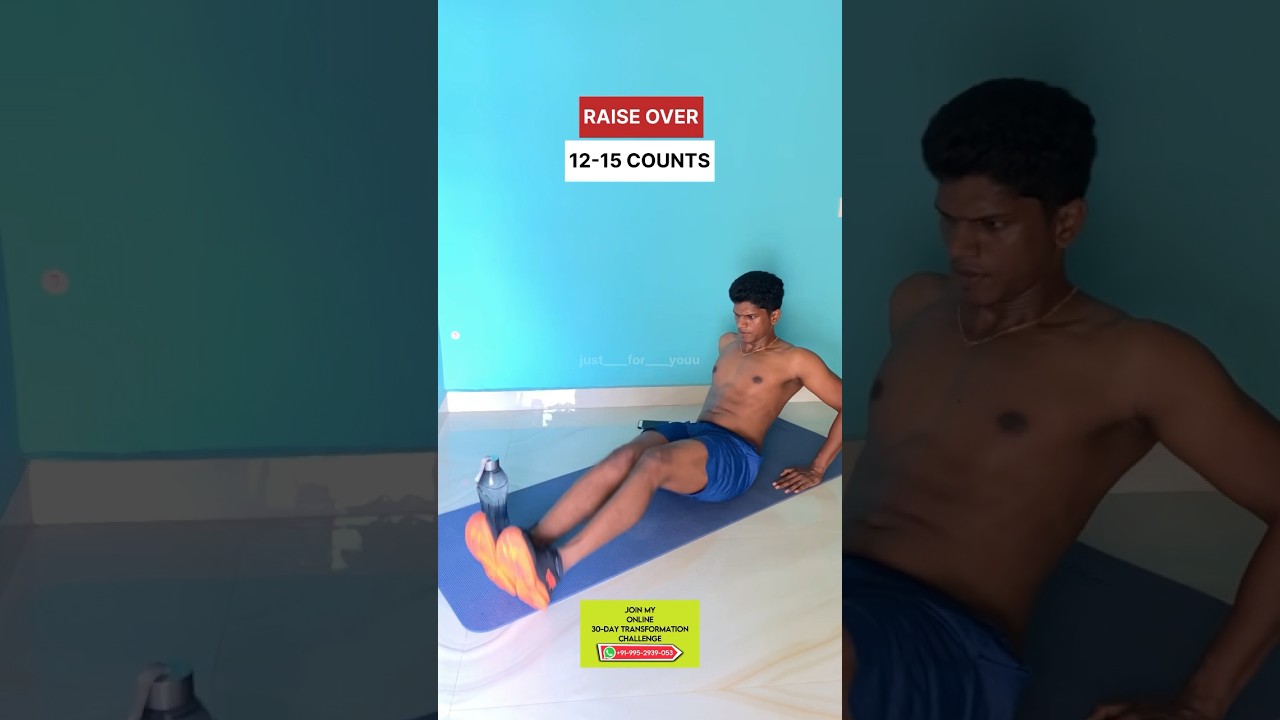 Abs workout using water bottle🔥 #shorts #fitnesstips #justforyou24