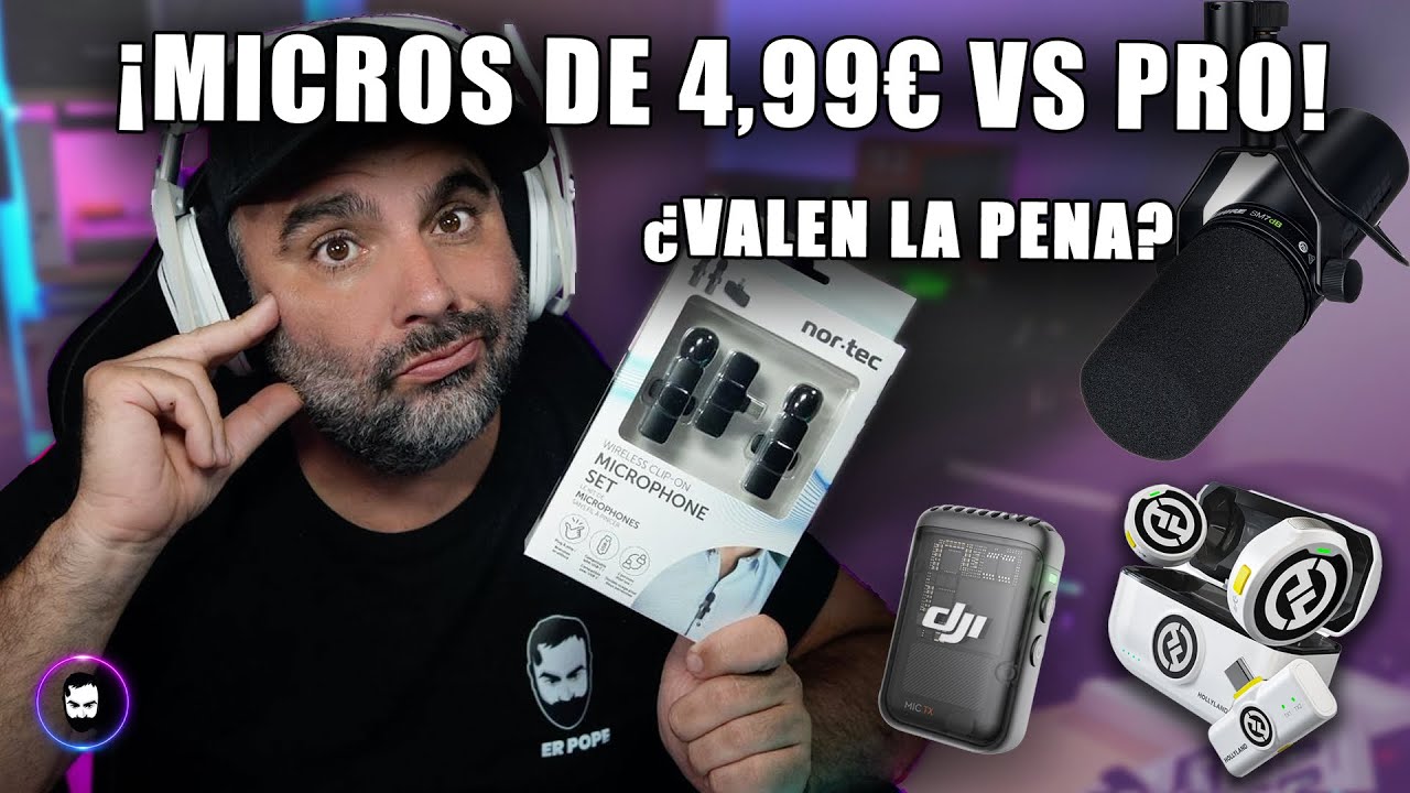 🔥¿El MEJOR MICRÓFONO por 5 EUROS? 😳 Review HONESTA | Nor‑Tec Action