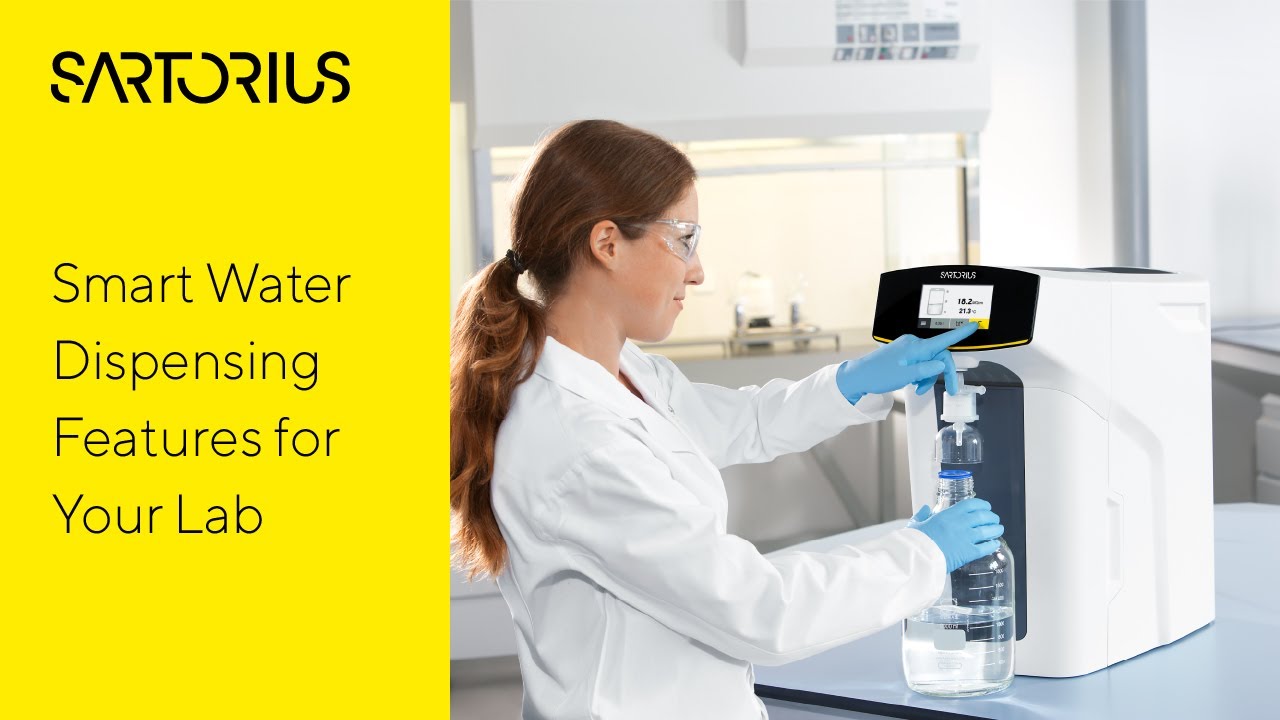 Arium®️ Mini Volume Dispensing: Maximize Lab Efficiency with Smart Water Dispensing Features