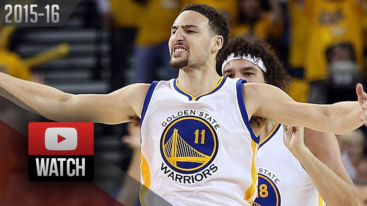 Klay Thompson Full Highlights vs Rockets 2016 Playoffs R1G5 - 27 Pts, CRAZY!