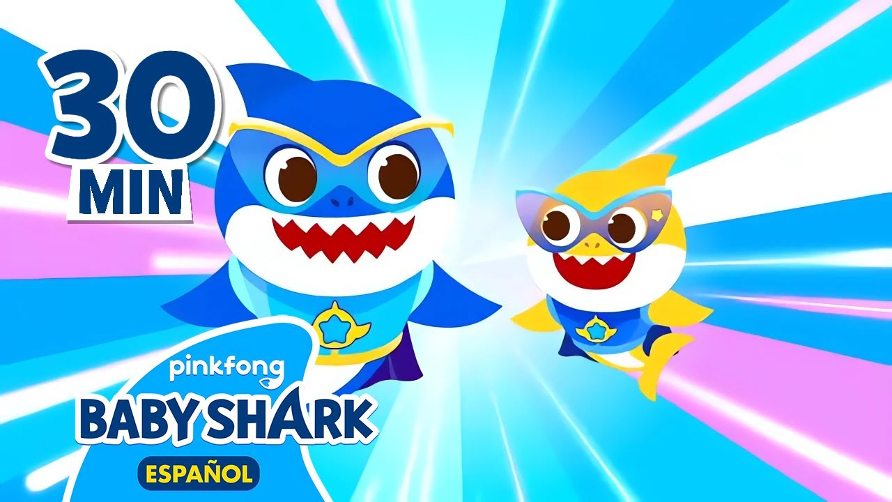 ¡El Super-héroe Tiburón Bebé Al Rescate!🦸 | Juegos Infantiles | Baby Shark en español