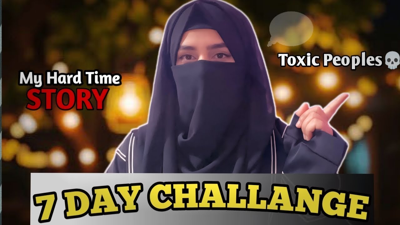 I swear this 7 Day challange change your LIFE and Reduce Depression||MY Hard Time story||ZahraRameez