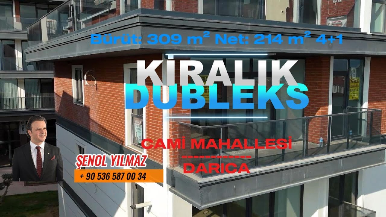 DARICA'DA MUHTEŞEM MANZARALI KİRALIK DUBLEKS