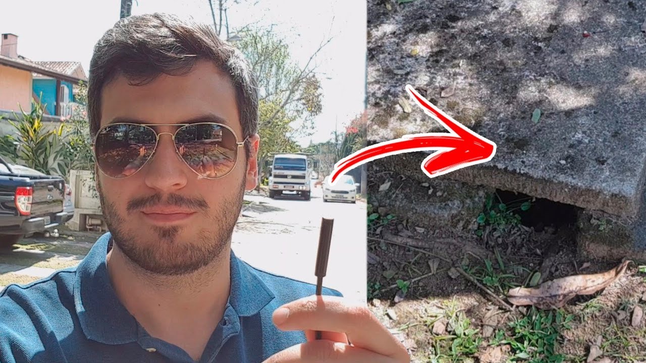 Coloquei uma C&acirc;mera dentro do Bueiro! ASSUSTADOR!!