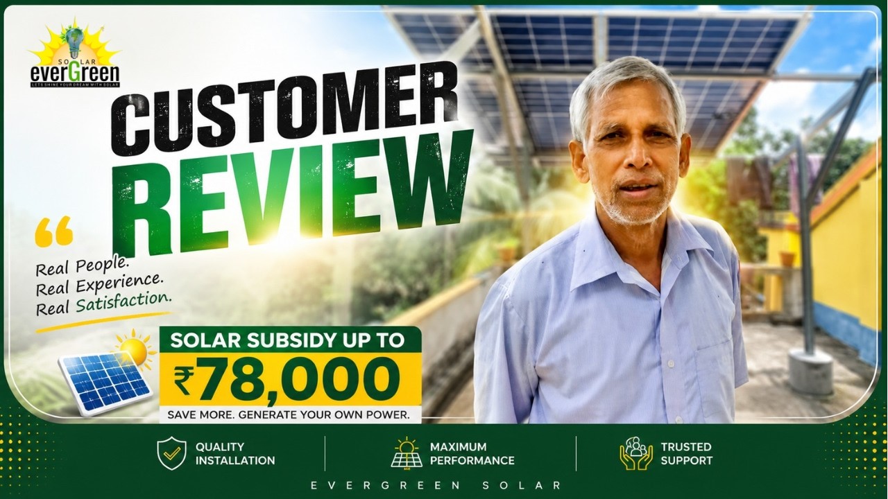 ₹78,000 Solar Subsidy Claimed! Real Customer Review After Installing Rooftop Solar | PM Surya Ghar