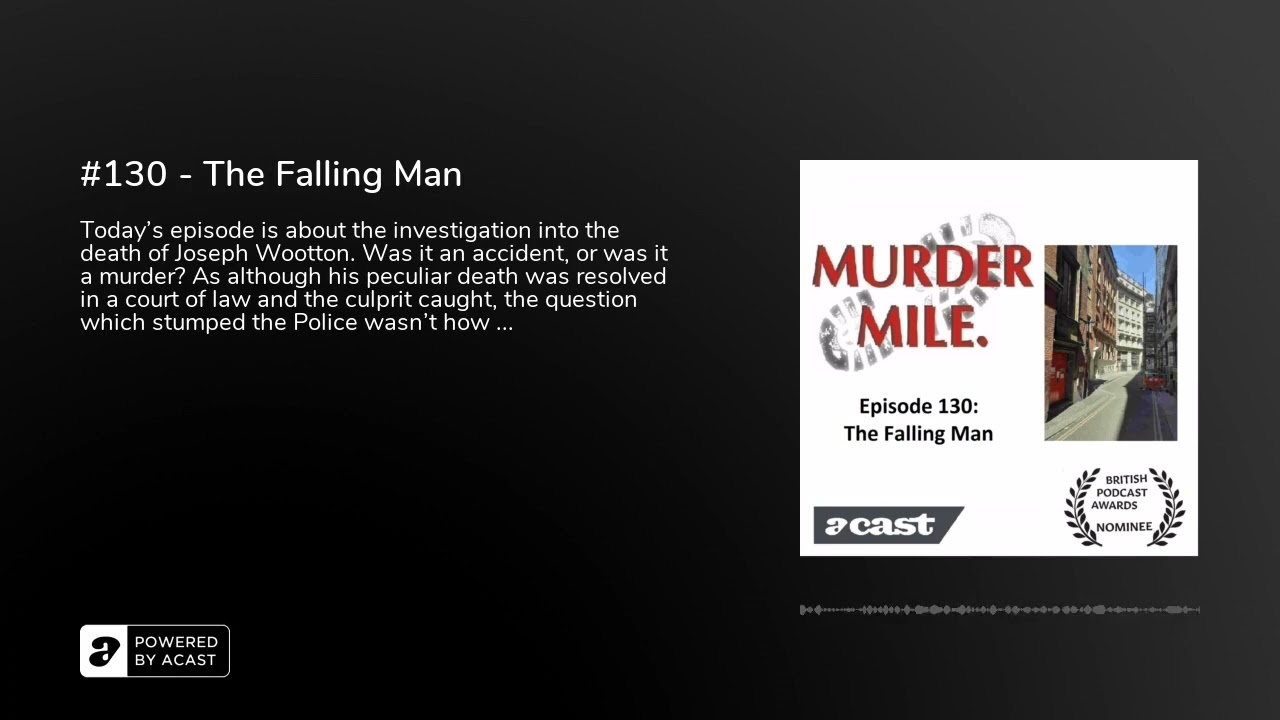#130 - The Falling Man - Murder Mile UK True Crime Podcast