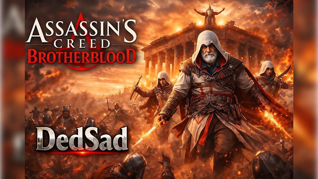 Аудиторе Стрим №5 \ ФИНАЛ \ Assassin's Creed Brotherhood \ DedSad