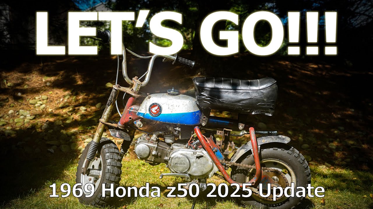 1969 z50 Update - Part 6 - 1 Year Later!  What took so long?