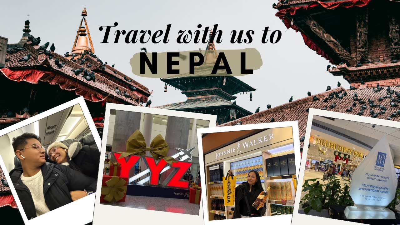 We are going to Nepal - Vlog 2 | Toronto to New Delhi | Flight Delayed, Missed Connecting Flight