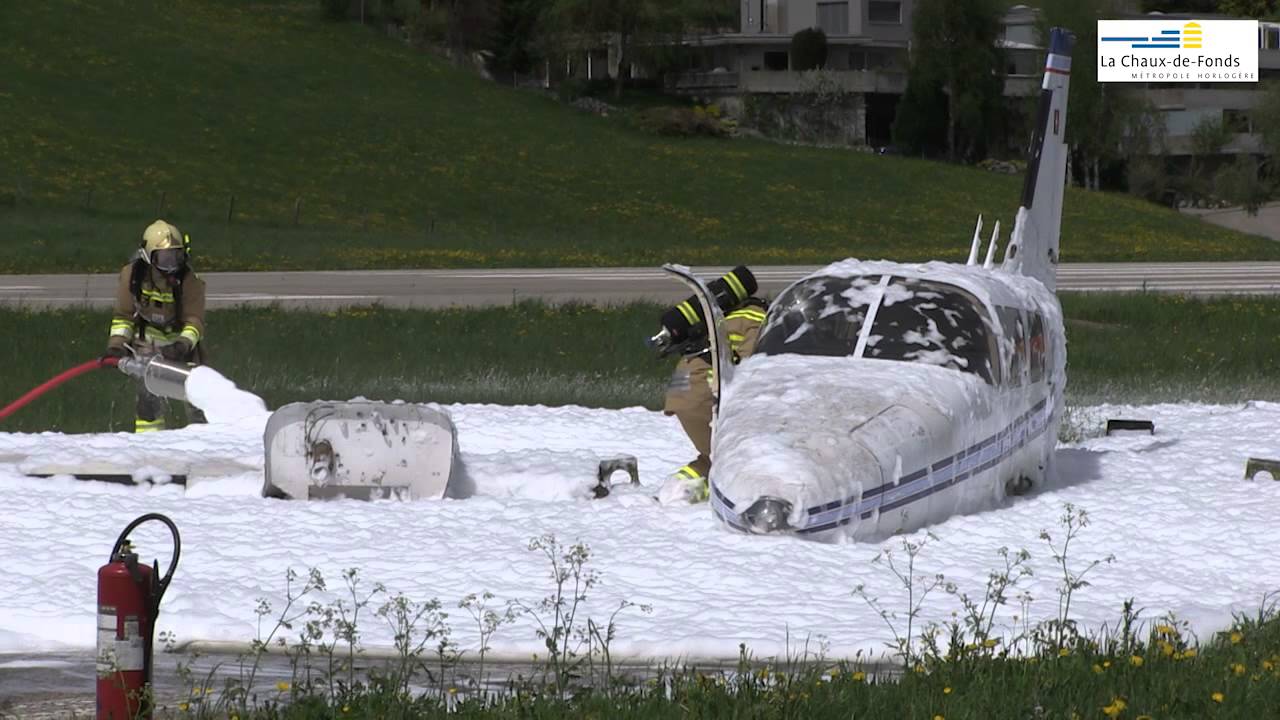 Simulation de crash aux Eplatures