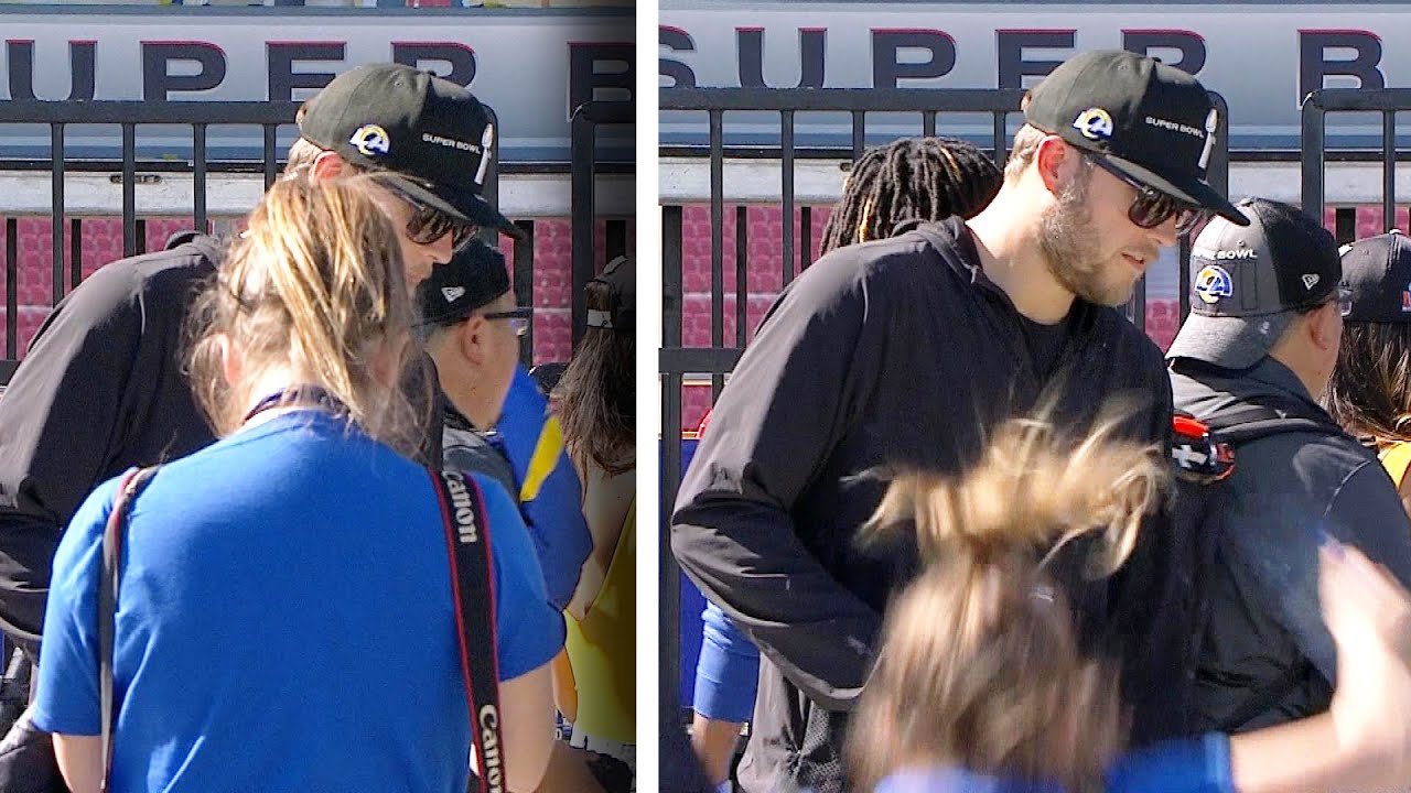 Ram’s Stafford Appears Indifferent to Photographer’s Scary Fall