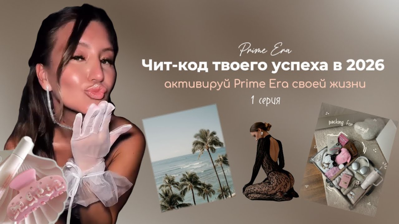 🗝️💰 Чит-код успеха в 2026 (1 серия) 🥥 Активируй «Прайм Эру» своей жизни 👩🏽‍🦱