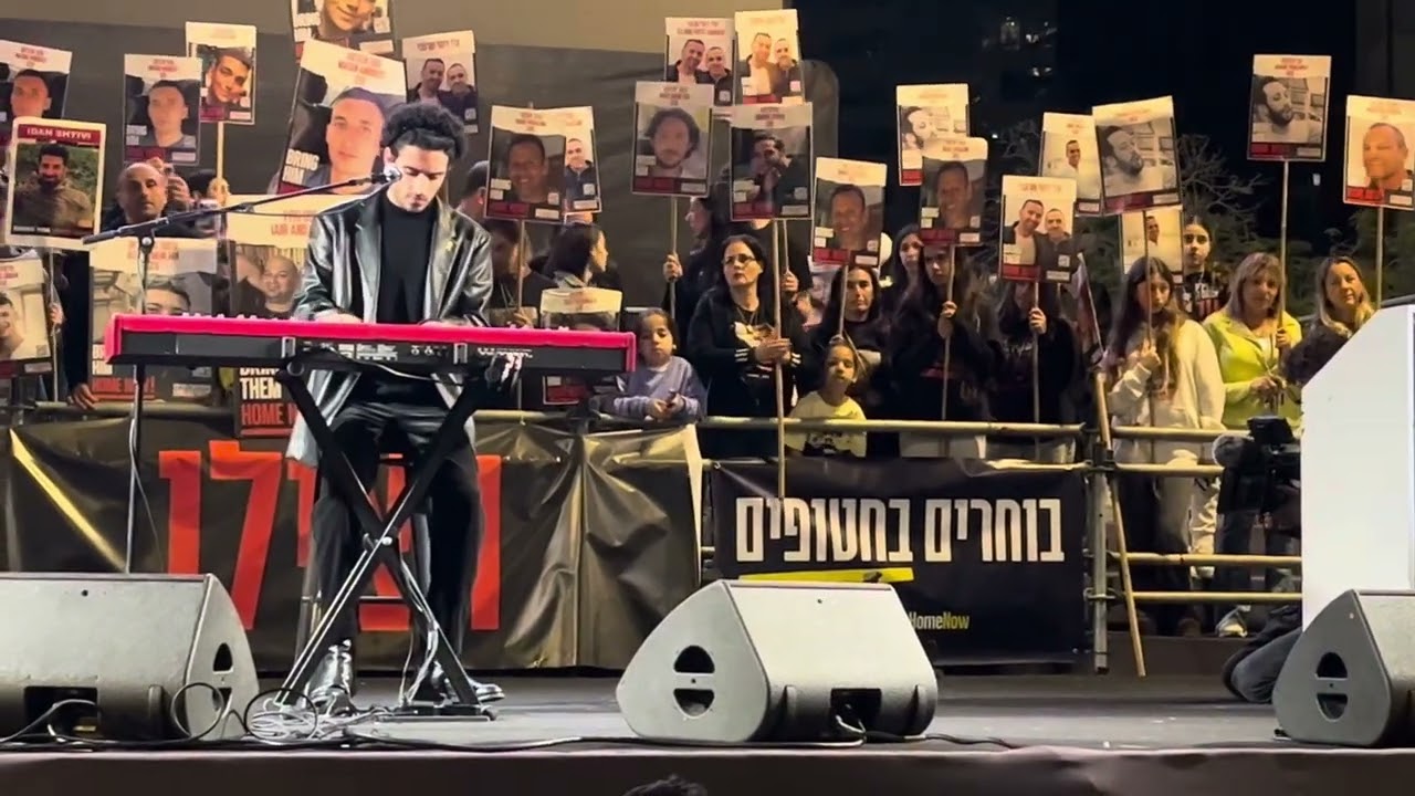 תמיר גרינברג  |  Bring you Home  |  Coming Home  |  כיכר החטופים תל אביב  |  16.3.2024