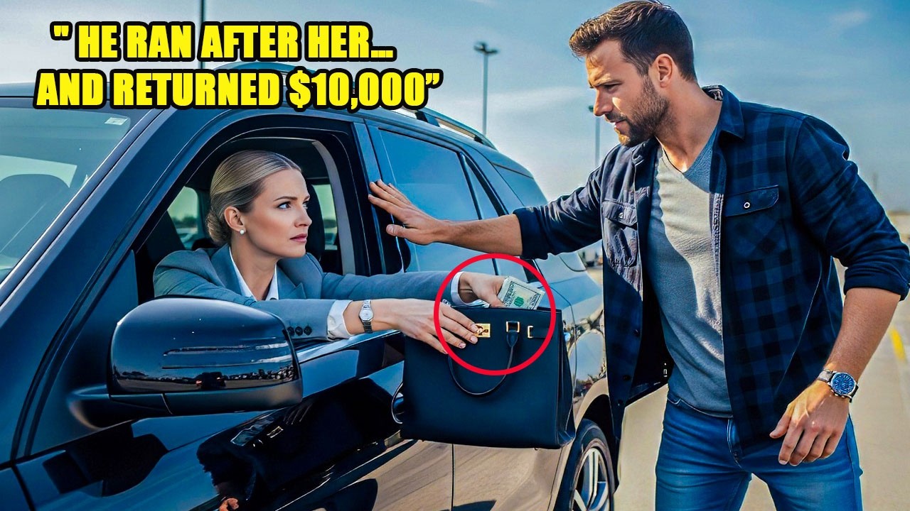 A Kind Single Dad Returned A Millionaire's Lost Handbag And Changed verything