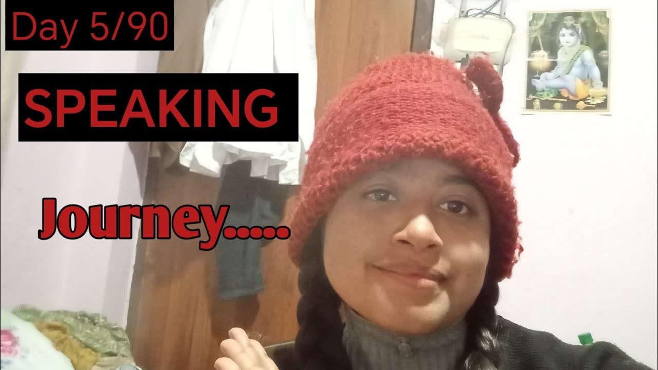 Day 5 of 90 - My speaking journey 