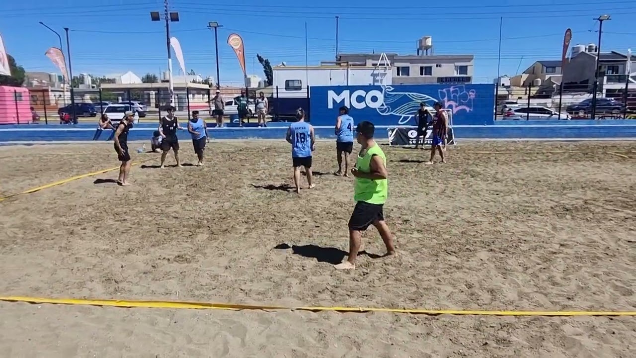 Beach handball masculino Caleta Olivia 21/02/26