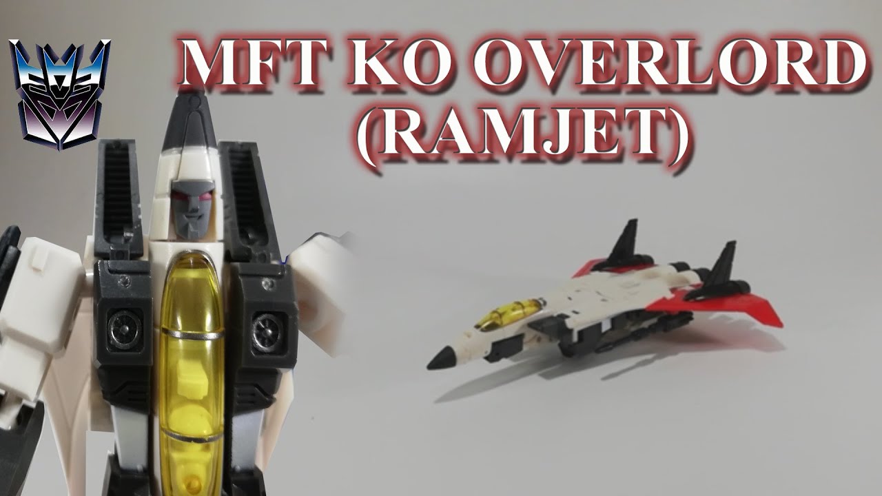 MechFans Toys Ko OVERLORD Aka Conehead  RAMJET Figure Video Review İnceleme